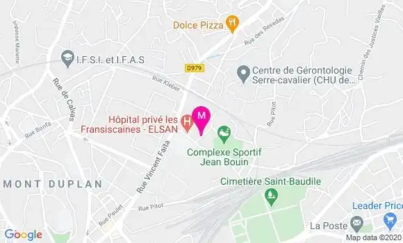 Localisation Dr Helene Marquesuzaa