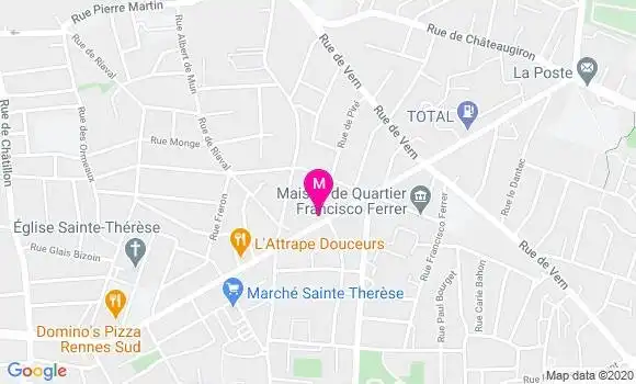 Localisation Dr Isabelle Samjee