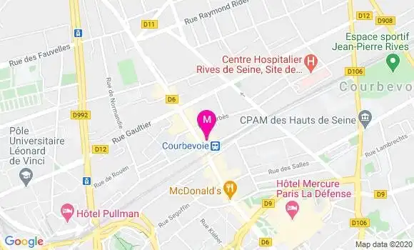 Localisation Dr Annabel Le Pre