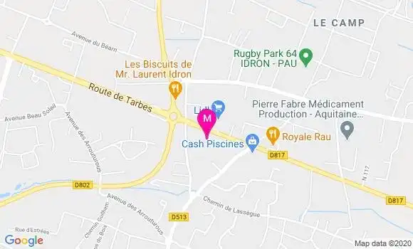 Localisation Dr Veronique Sans Martin
