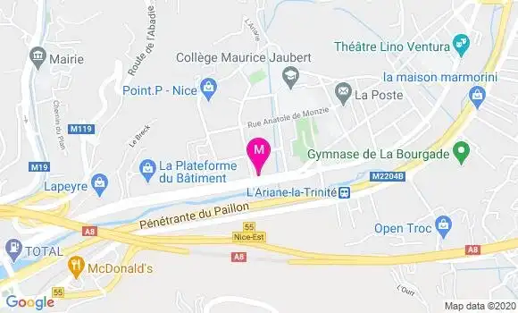 Localisation Dr Sidonia Minea