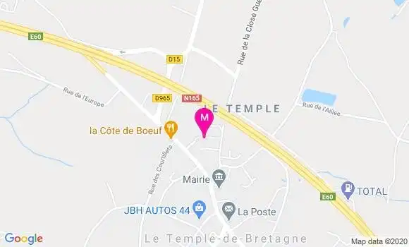 Localisation Dr Celine Lebosse