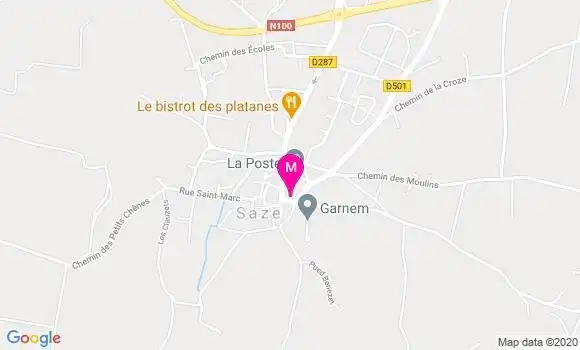 Localisation Dr Julie Testud