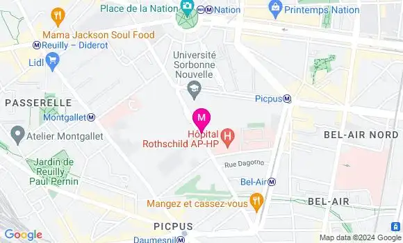 Localisation Dr Camille Pigache