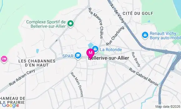 Localisation Dr Sylvaine Boeuf Gibot