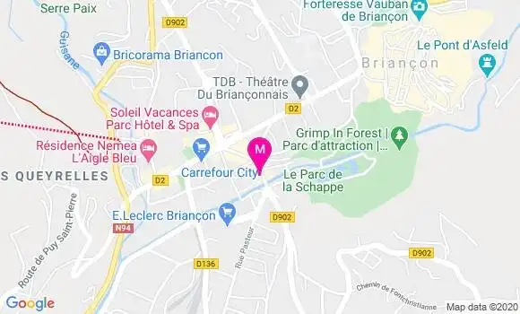 Localisation Dr Camille Vigier
