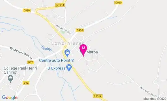 Localisation Dr Marc Lethuillier