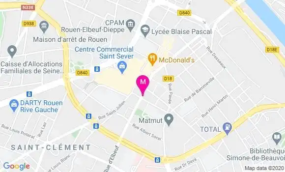 Localisation Dr Gaetan Blondel