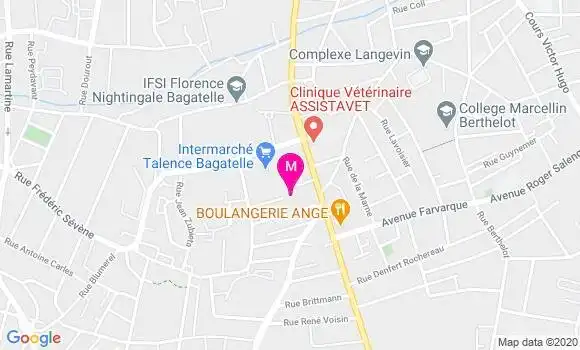 Localisation Dr Marie Moreau