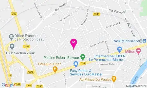 Localisation Dr Alain Besson
