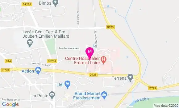 Localisation Dr Sabine Peillon