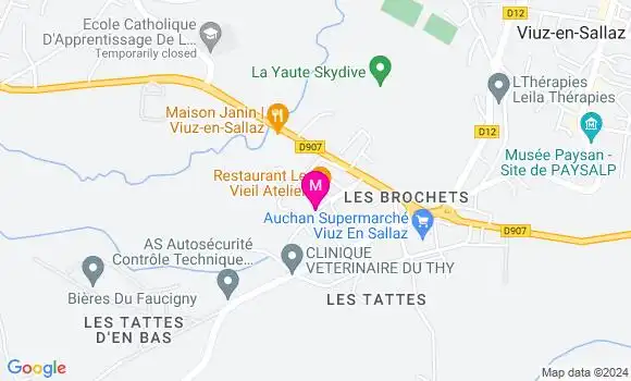 Localisation Dr Bertrand Vidal