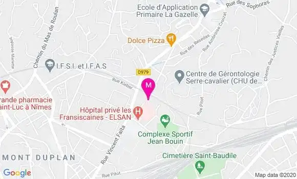 Localisation Dr Nicolas Louis