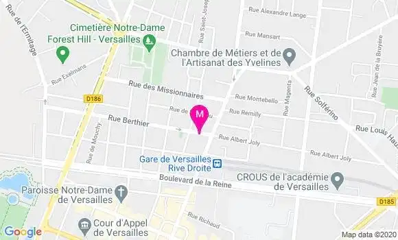 Localisation Dr Cecile Getenay