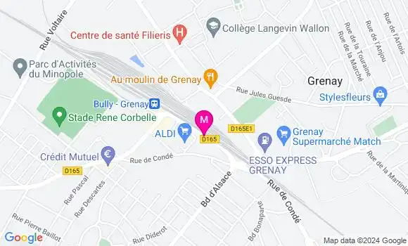 Localisation Dr Yannick Delattre