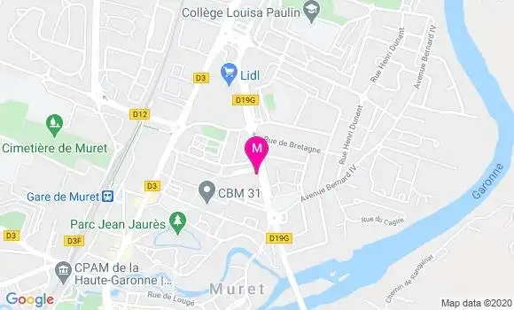 Localisation Dr Helene Lafont