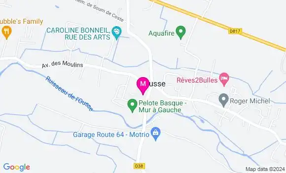 Localisation Dr Candice Morel