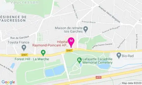 Localisation Dr Fabien Cale