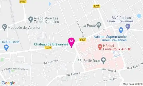 Localisation Dr Amaury Broussier