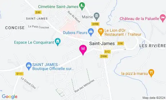 Localisation Dr Clémence Doucet
