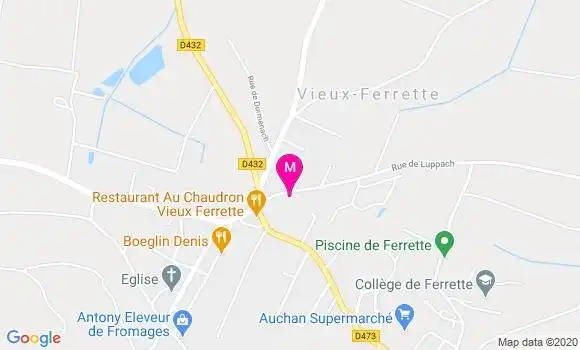 Localisation Dr Jerome Ponton