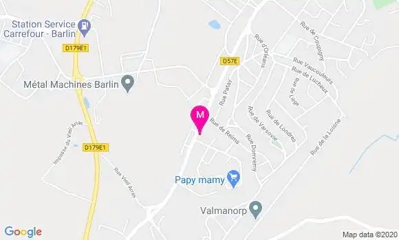 Localisation Dr Lucie Coulombel