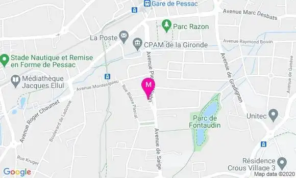 Localisation Dr Celine Lajzerowicz