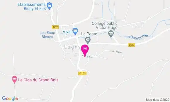 Localisation Dr Marion Parnaland