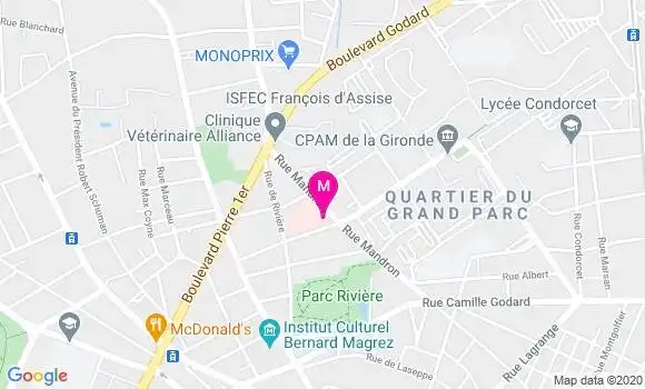 Localisation Dr Olivier Dubon Laborde