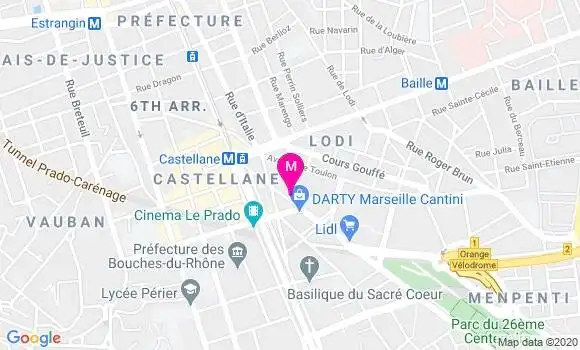 Localisation Dr Jean Marc Vernet