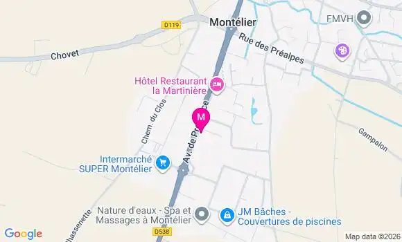 Localisation Dr Alexandre Girard
