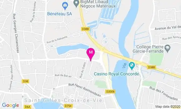 Localisation Dr Lucica Nitu Marin
