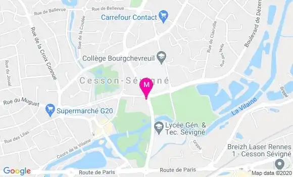 Localisation Dr Nadia Garcon Michel