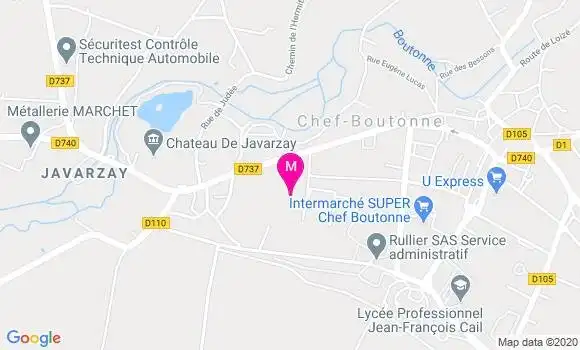 Localisation Dr Mathilde Boinot Meunier