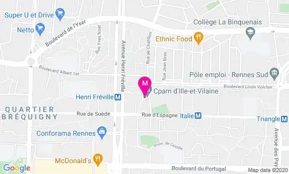 Localisation Dr Vincent Fauchier