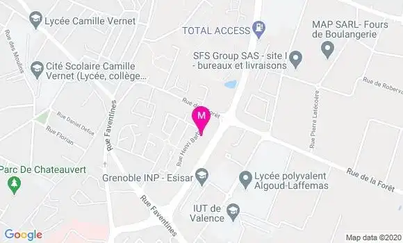 Localisation Dr Stephanie Bouchenot