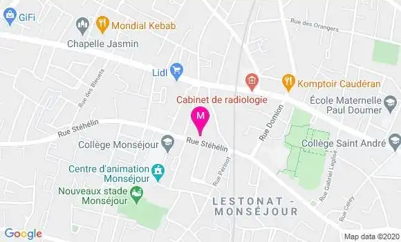 Localisation Dr Jean Marc Valette