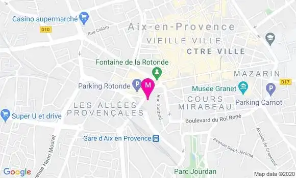 Localisation Dr Yves N Kaoua
