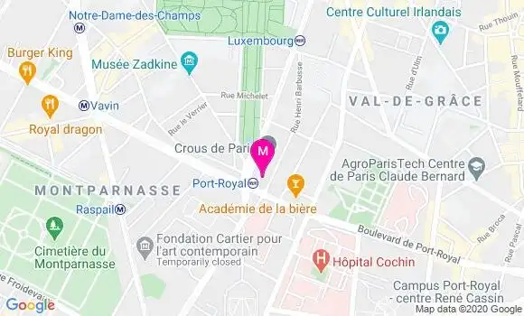 Localisation Dr Delphine Granier