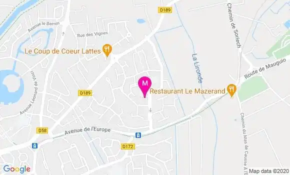 Localisation Dr Marion Picandet