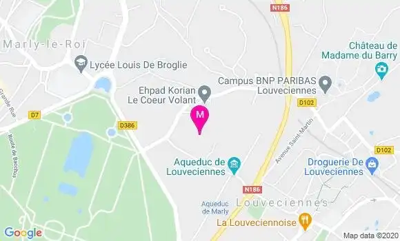 Localisation Dr Charlene Canali Sirven