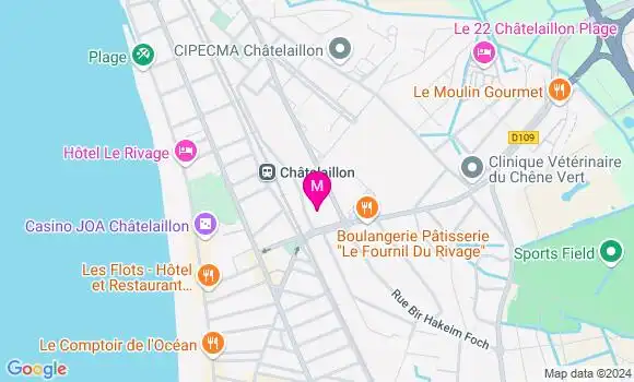 Localisation Dr Emeline Foucher