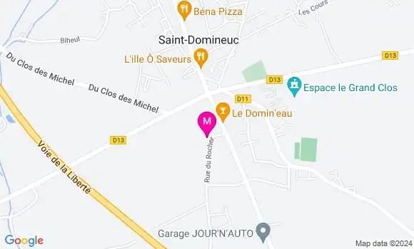 Localisation Dr Audrey Coudenis