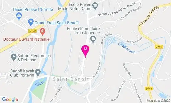 Localisation Dr Florence Roquejoffre