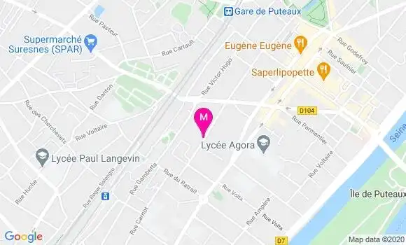 Localisation Dr Patrick Soufflot