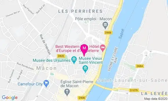 Localisation Dr Catherine Campy Loriot
