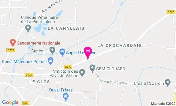 Localisation Dr Chantal Corrioni