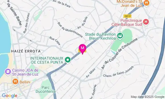 Localisation Dr Marie Antoinette Ugalde Bos