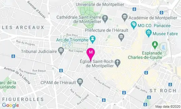 Localisation Dr Patricia Gleize