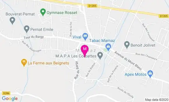 Localisation Dr Elisabeth Didy